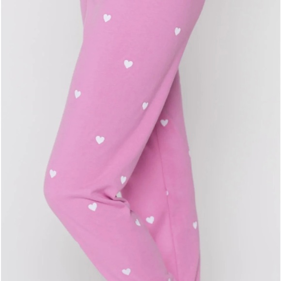 NWT Spiritual Gangster 2 pc Hearts sweatshirt and pants XS/S Happy Valentine’s - Picture 7 of 10